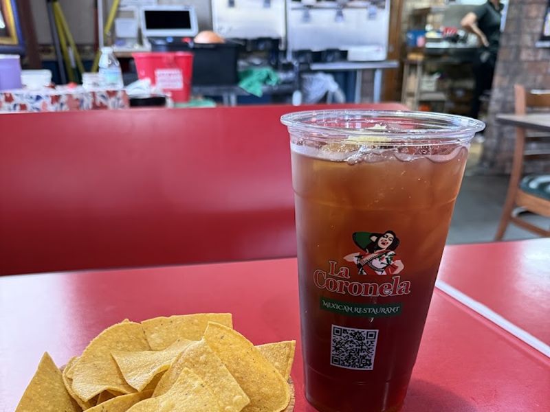 La Coronela Mexican Restaurant food